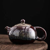 Teapots - Ceramic - Rabbit-Hair Style Glaze