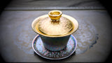 Gaiwans - Gilded Peacock Glaze Gaiwans
