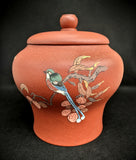 Lychee Bird Yixing Tea Caddy