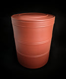 Three-Segment Bamboo Yixing Tea Caddy