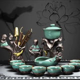 Tea Sets - Blue Agate Glaze