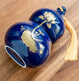 Dual-Layer Lotus Gourd Tea Caddies