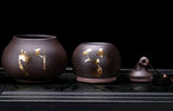 Dual-Layer Four Season Gourd Tea Caddies