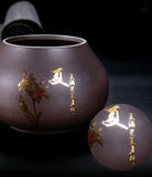 Dual-Layer Four Season Gourd Tea Caddies