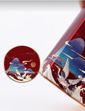 Flying Crane Tea Caddies