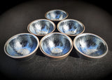 Tea Sets - Oil Drop Jianzhan - Silver