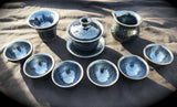 Tea Sets - Oil Drop Jianzhan - Silver