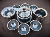 Tea Sets - Oil Drop Jianzhan - Silver