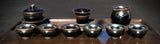 Tea Sets - Oil Drop Jianzhan - Mojave Rose