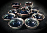 Tea Sets - Oil Drop Jianzhan - Mojave Rose