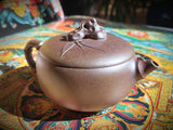 Teapots - Yixing - Wood-Fired Bamboo Drum Teapot
