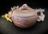 Teapots - Yixing - Wood-Fired Bamboo Drum Teapot