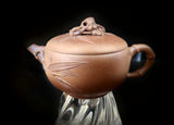 Teapots - Yixing - Wood-Fired Bamboo Drum Teapot