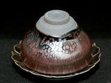 Cups - Jianzhan - Oil-Drop - Desert Rose