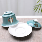 Gaiwans - Celadon & Gold