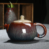 Teapots - Ceramic - Rabbit-Hair Style Glaze