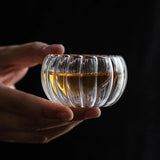 Cups - Glass - Dual-layer Pumpkin (6 Cups)