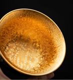Gaiwans - Gilded Peacock Glaze Gaiwans