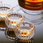 Cups - Glass - Dual-layer Pumpkin (6 Cups)