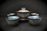 Tea Sets - Peacock Glaze Sets