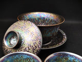 Tea Sets - Peacock Glaze Sets