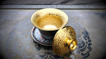 Gaiwans - Gilded Peacock Glaze Gaiwans