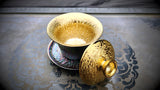 Gaiwans - Gilded Peacock Glaze Gaiwans