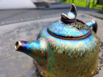 Teapots - Peacock Glaze Lotus Moon Teapot