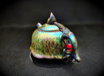 Teapots - Peacock Glaze Lotus Moon Teapot
