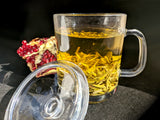 Cups - Glass - Glass-Lidded Infuser Mug