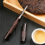 Tea Knives - Patterned Steel - Auspice of the Dragon & Horse