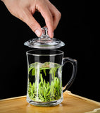 Cups - Glass - Lidded Mug