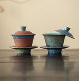 Gaiwans - Jun Ware