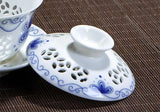 Gaiwans - Porcelain - Rice Grain Window
