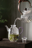 Teapots - Glass - Lavender-Handled