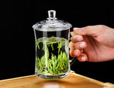 Cups - Glass - Lidded Mug