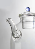 Teapots - Glass - Lavender-Handled