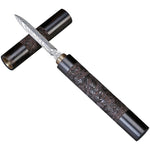 Tea Knives - Patterned Steel - Auspice of the Dragon & Phoenix