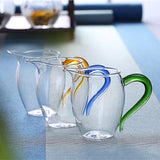 Pitchers - Glass - Colored Handle