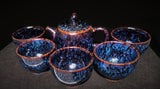Tea Sets - Art & Truth - Nebulous Blue