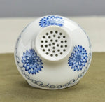 Filters - Porcelain - Blue Chrysanthemum
