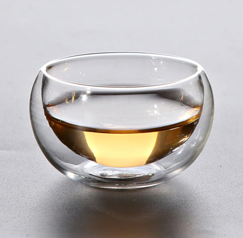Cups - Glass - Dual-Layer (6 Cups)