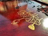 Tea Trays - Bamboo - Lotus Pond