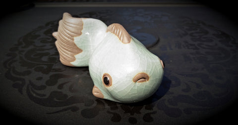 Tea Pets - Celadon Fish